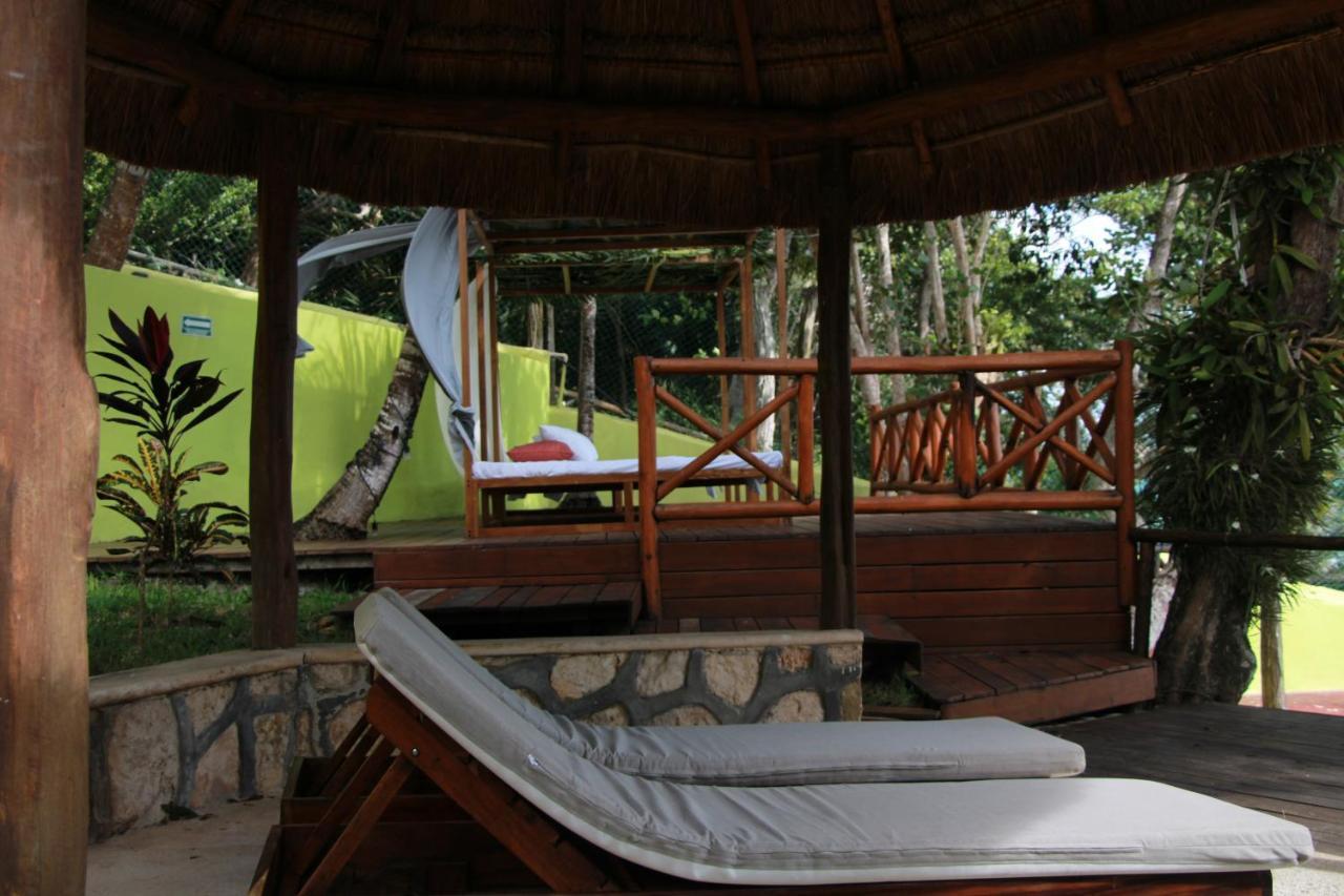 Hotel Boutique Las Nubes Бакалар Экстерьер фото